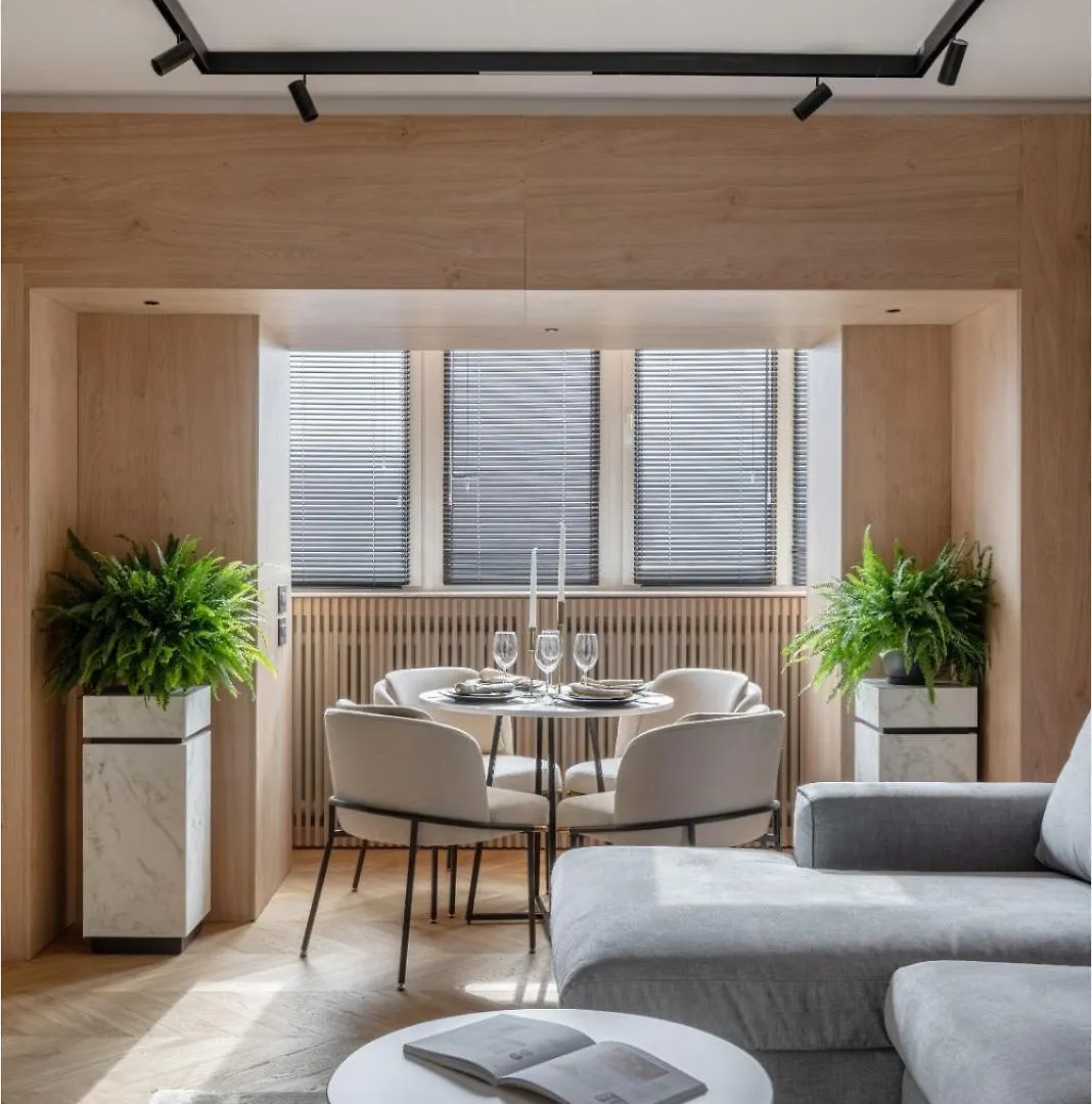 Apartment Designer'S Delight: Modern 1Br Near City Center Bucharest