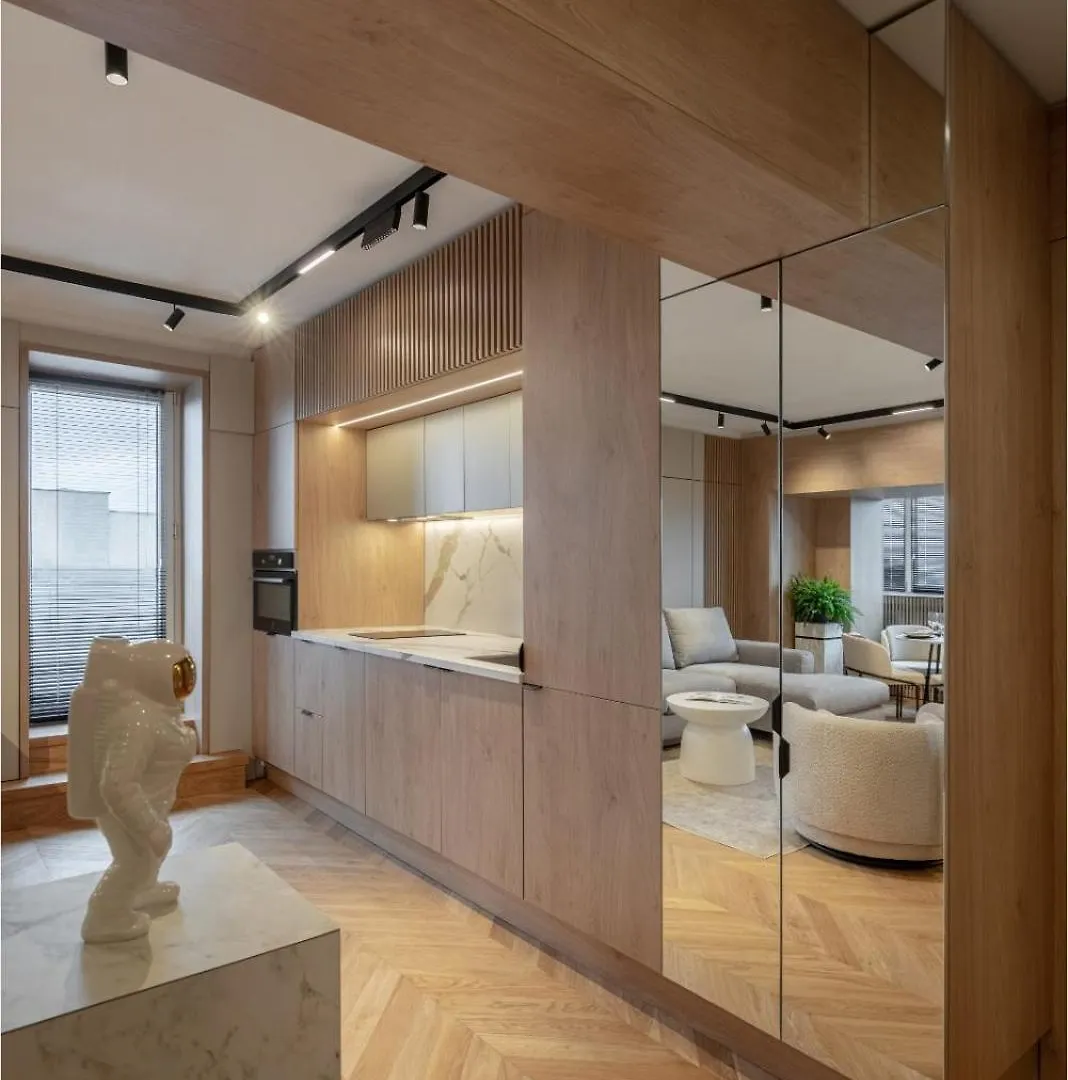 Designer'S Delight: Modern 1Br Near City Center Bucharest 0*,